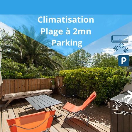 Le Murmure Du Palmier * Mer A 2 Min * Parking Prive * Terrasse La Grande Motte Bagian luar foto